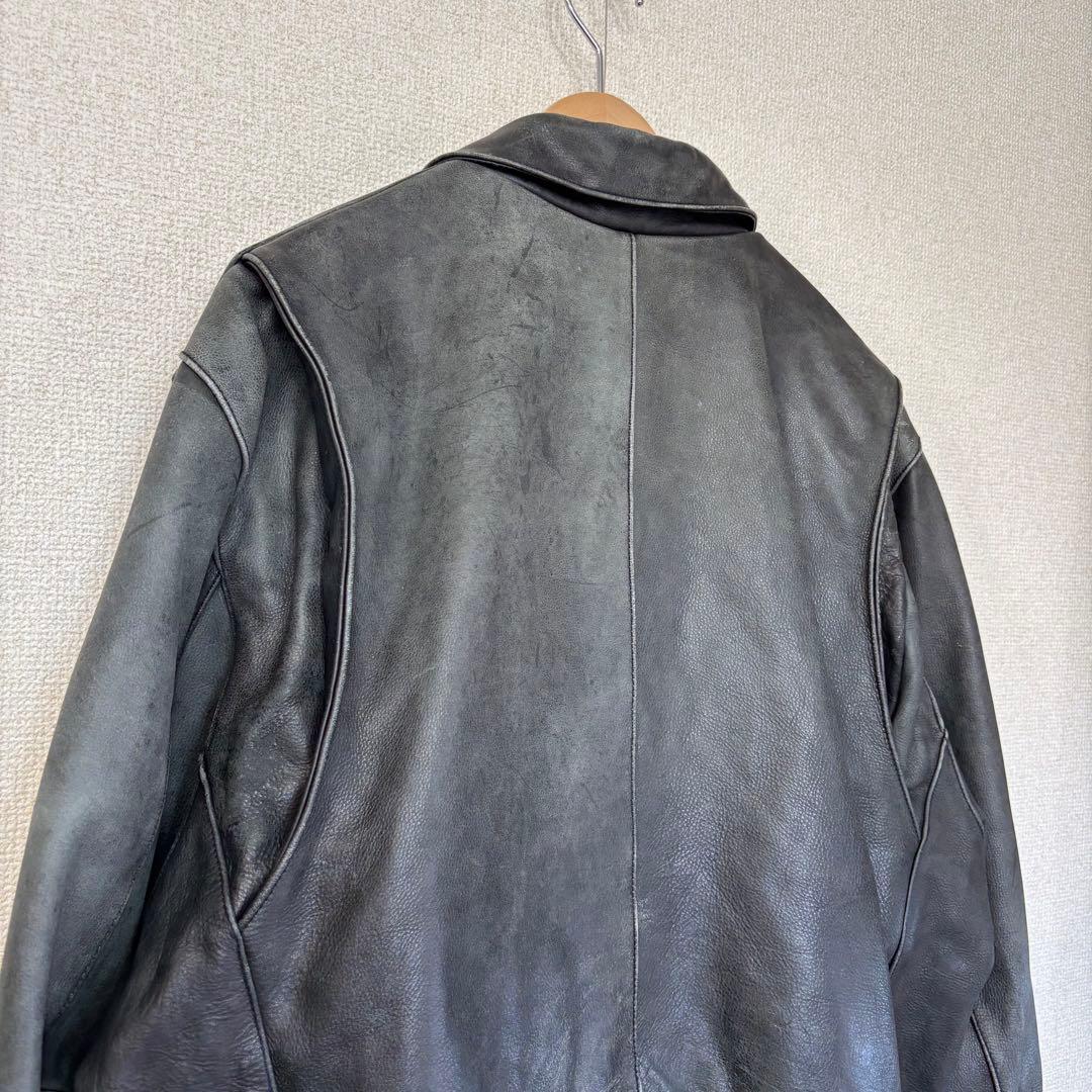 ウィルソンズ　レザージャケット　本革　トラッカー　アメリカ古着　L 2711