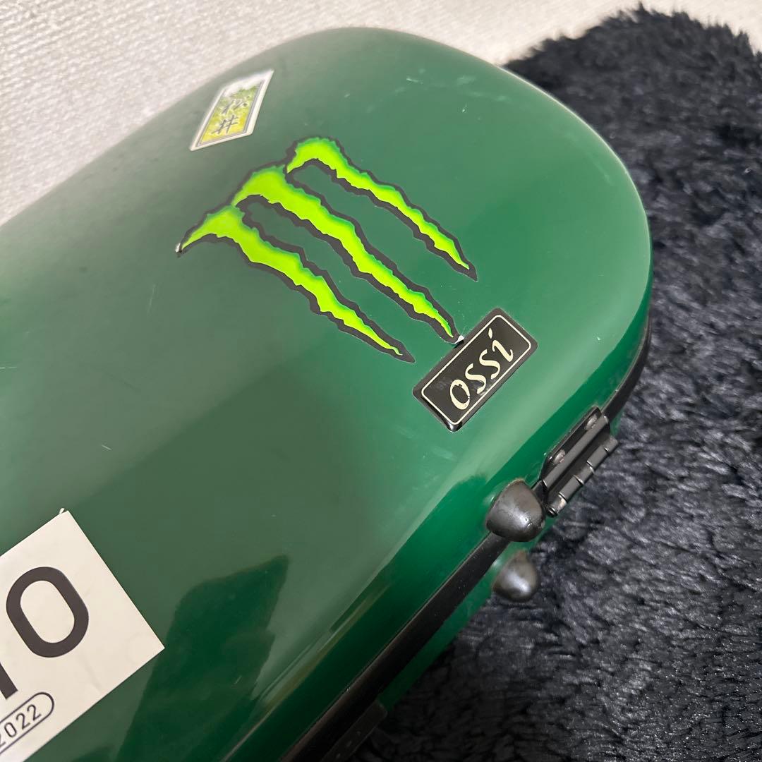 ossi バイオリンケース ハードケース 弦楽器 緑 グリーン フライトケース