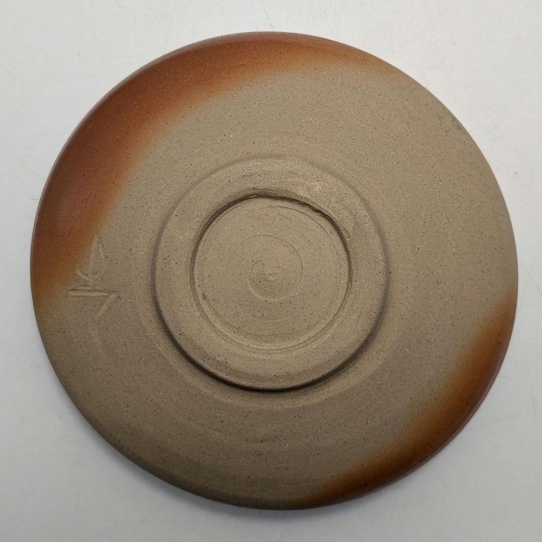 岡山県重要無形文化財 山本出 備前焼 緋襷馬盥茶盌 合箱 抹茶碗 抹茶茶碗 茶器