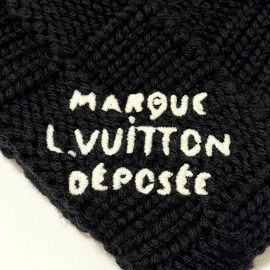 【未使用】ルイヴィトン ビーニー ダミエ ヘリテージ スナッグ ニット帽