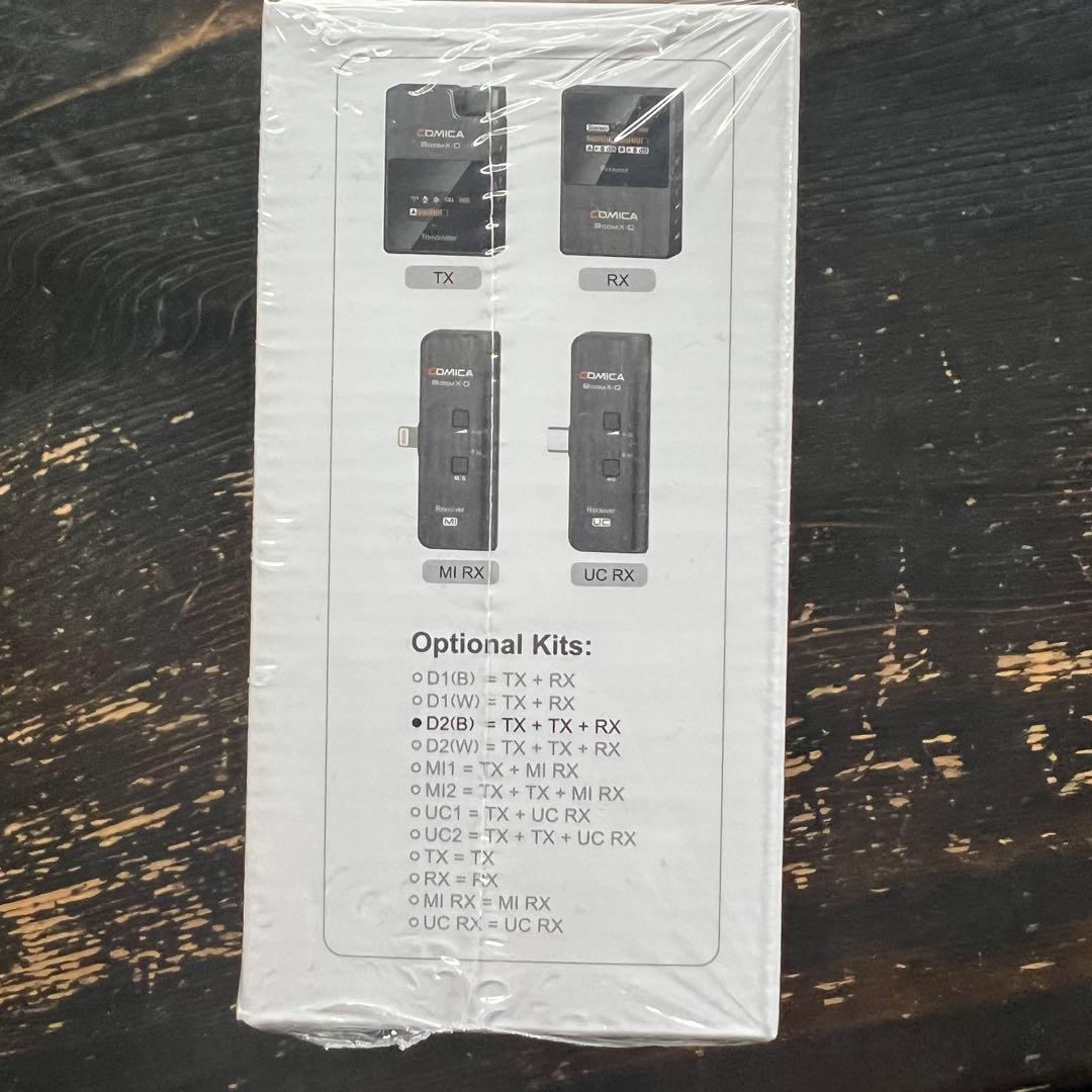 COMICA BoomX-D D2 2.4Gデジタルワイヤレスマイク