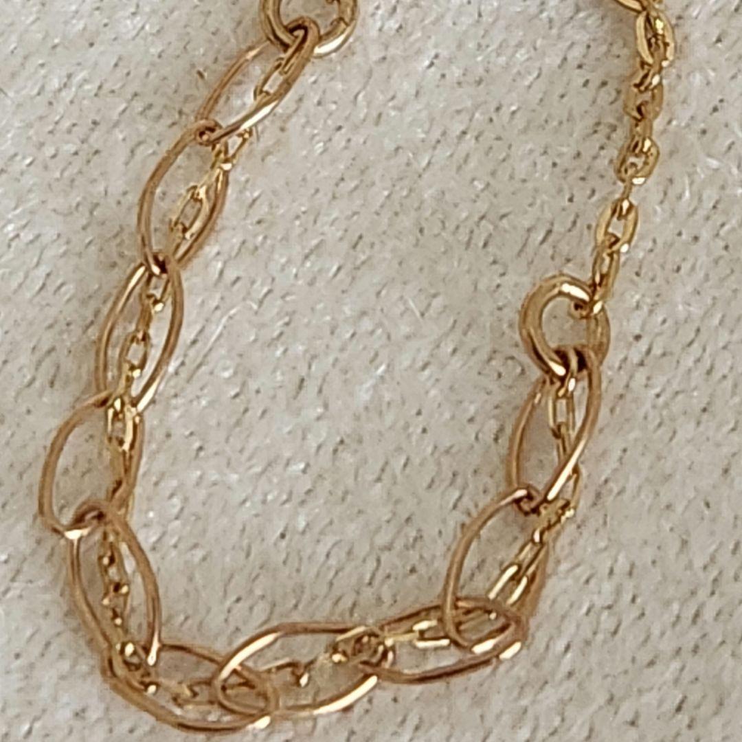 『ハニワ』2連♡～19号【ノワールドプーペ】K10 ダブルチェーンリング