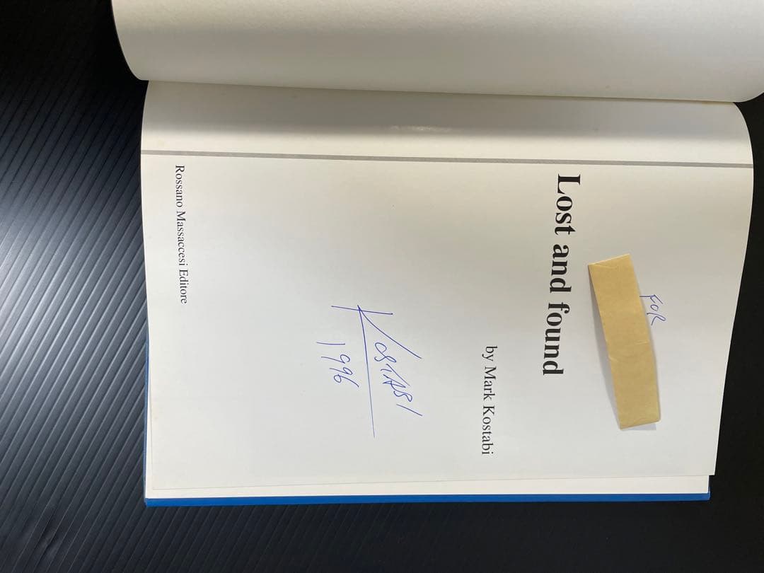 1994年　マークコスタビ　一点物　美品　作品名　LIGHT SENTENCE