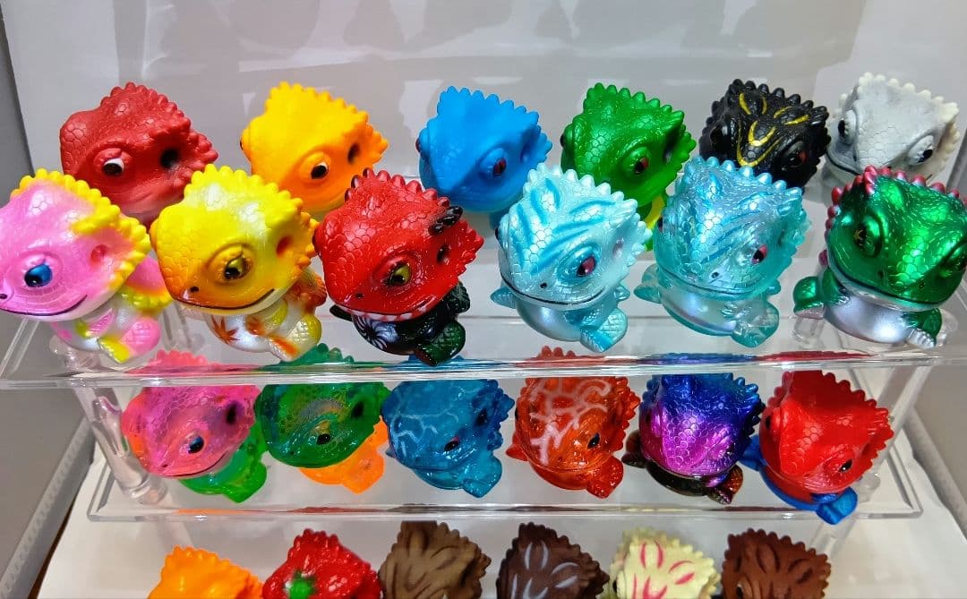 ペインターネット フトアゴン ソフビ フトアゴンベビー ３０体セット 【開封品】