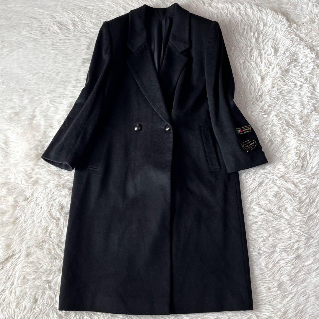 【新品未使用品】LAN.DEL CASENTINO カシミヤ　ダブルロングコート
