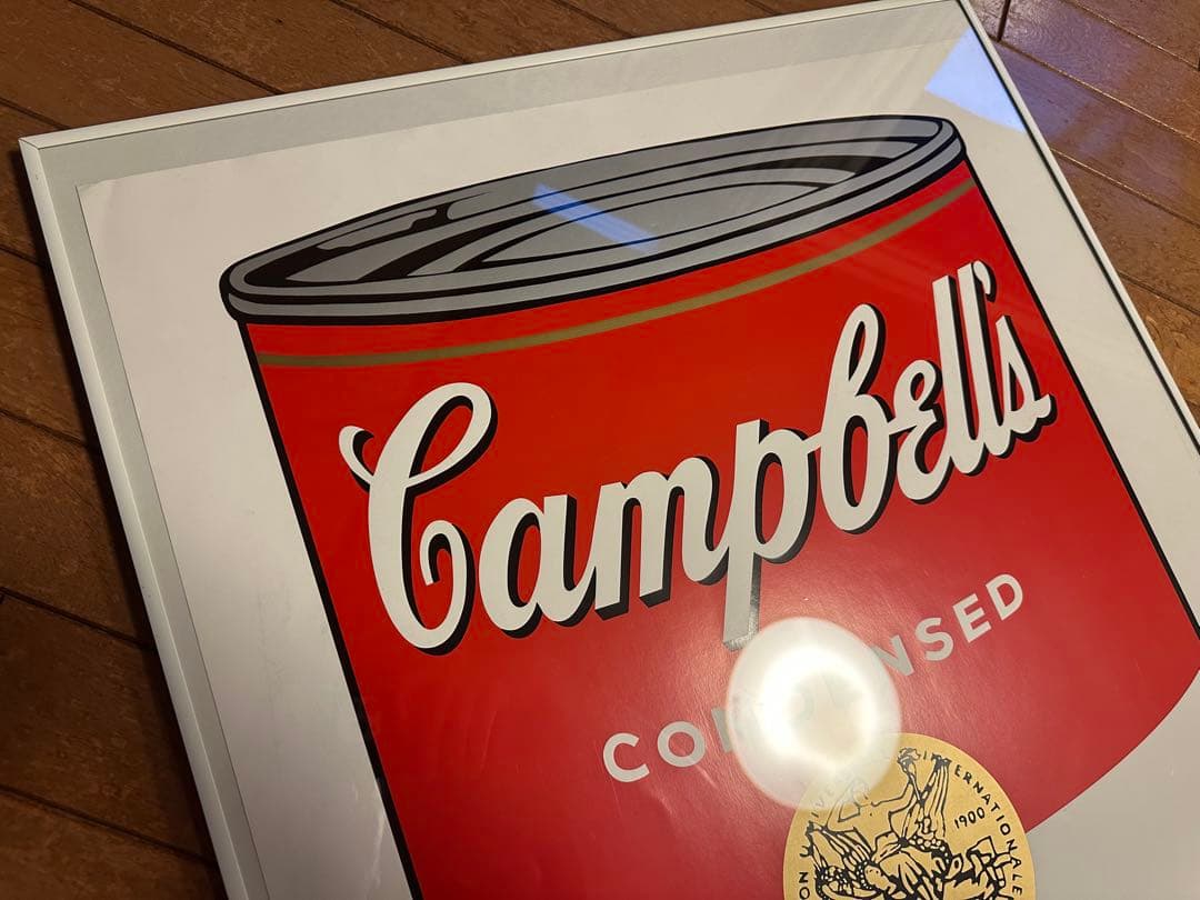 【taku】アンディ・ウォーホル　キャンベル缶 サンデー・B・モーニング