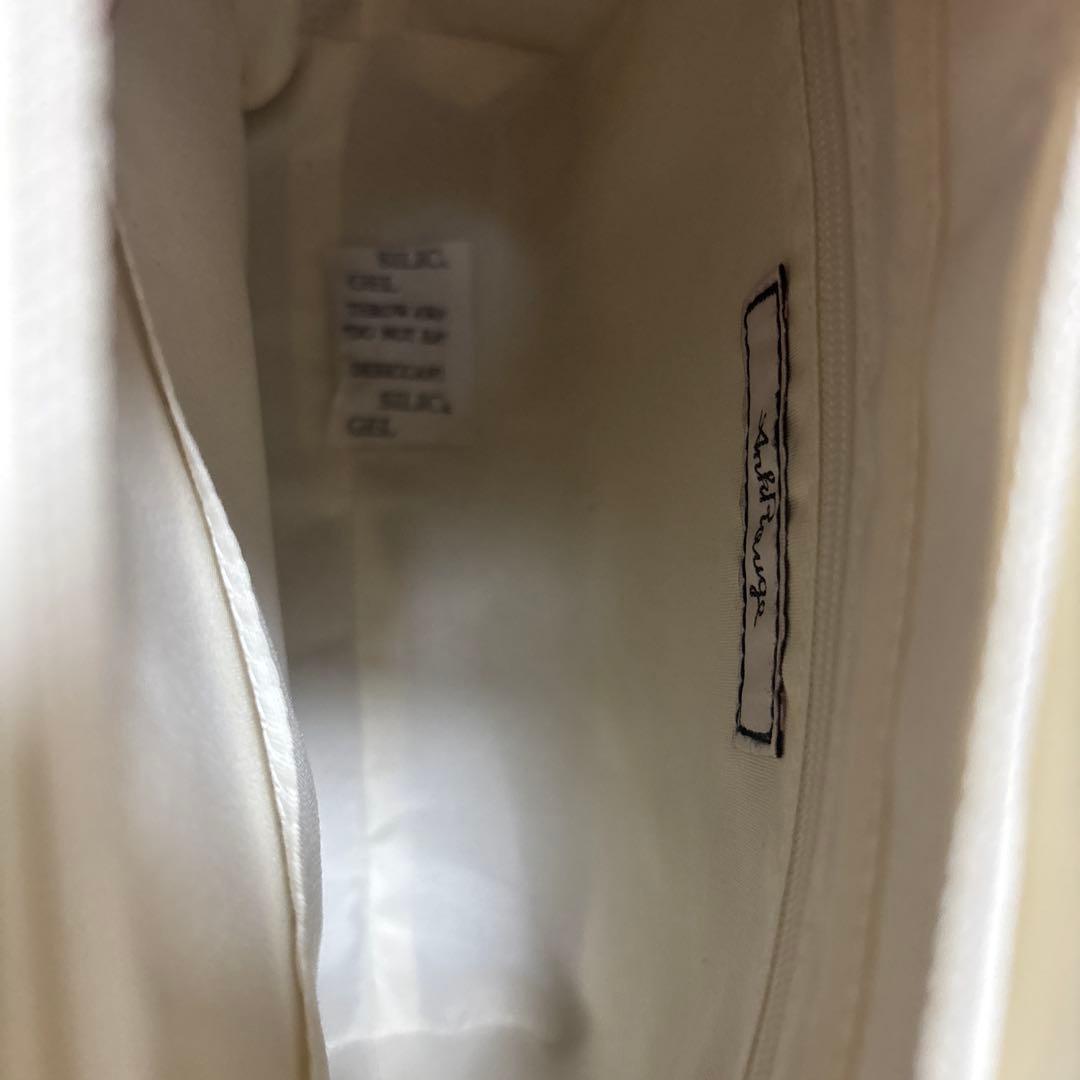 Ank Rouge 確定ファンサのおまじないチュールフリルBag 白　痛バ