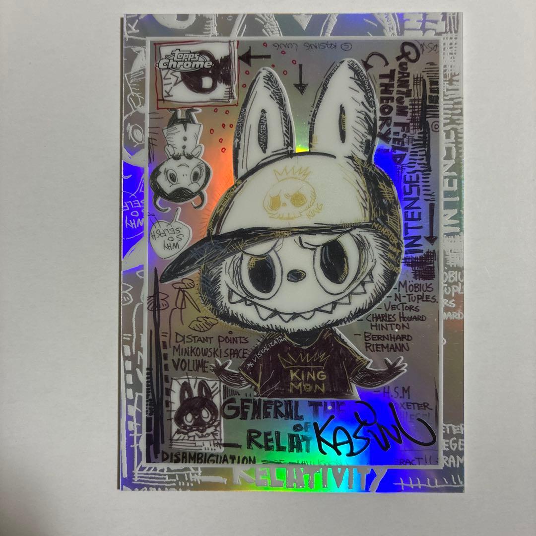 【最安値】topps Labubu サインカード