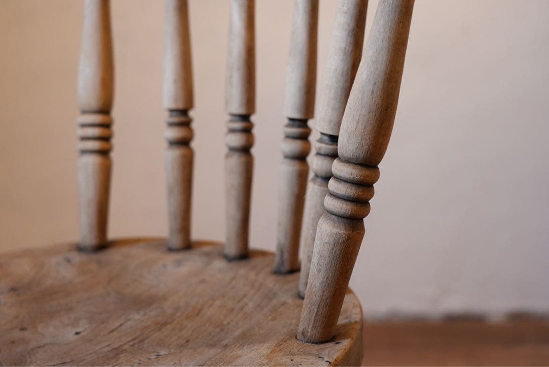 フランスアンティークチェア　椅子　古木　プリミティブ 1800年代　オーク