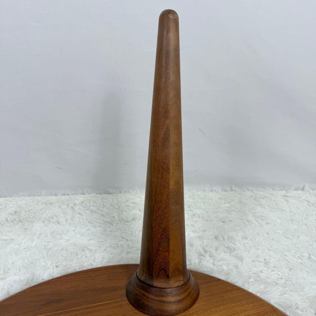 【北欧風】サイドテーブル　ナチュラル　ブラウン　オーク材　814-15