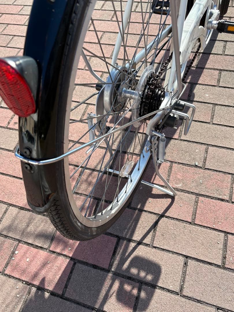 KAORUさん専用 オートライト変速付き、シティーサイクル(26㌅)個人配達用