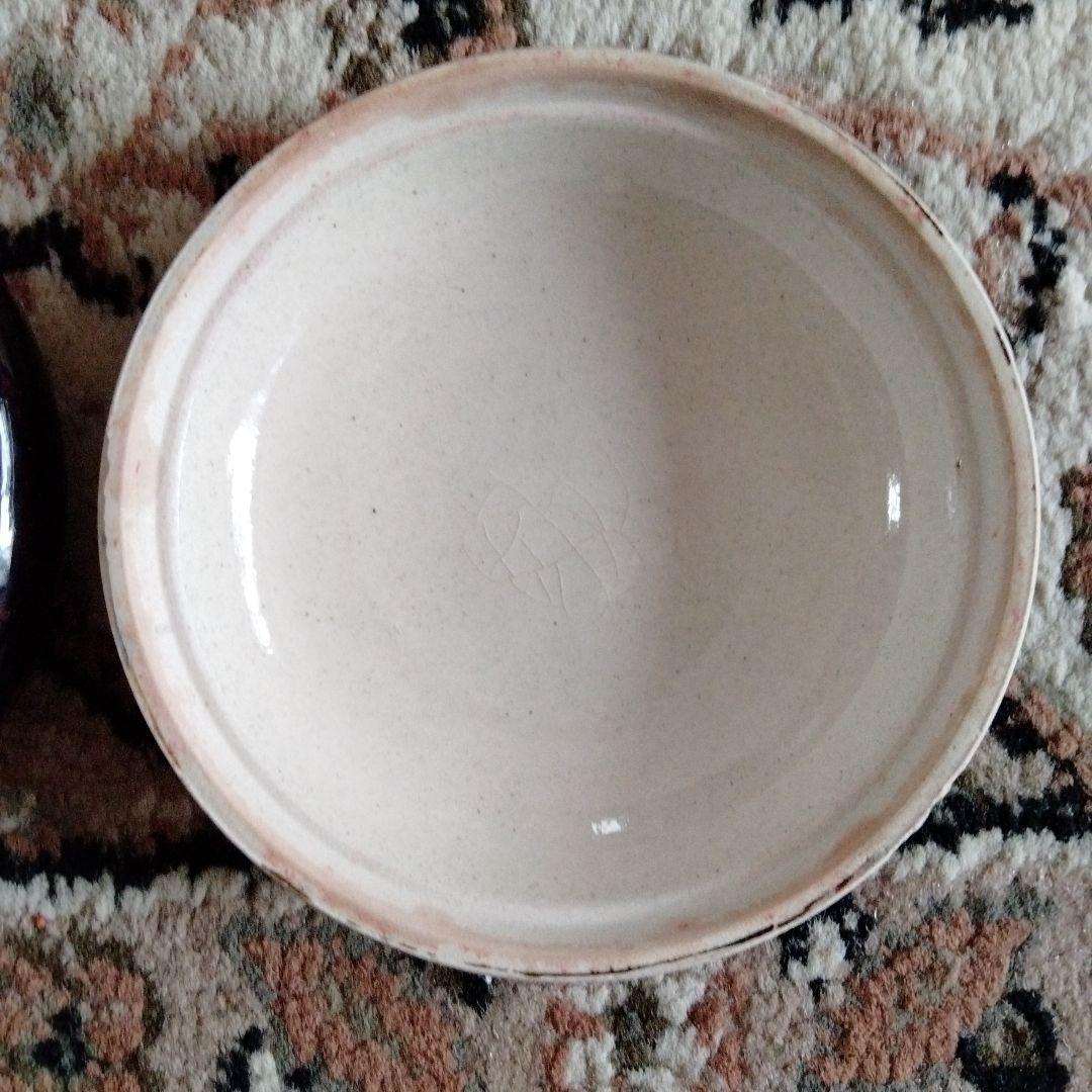 中国骨董陶芸【中国磁州窯朱肉印合(在銘)】60年以上旧蔵した希少珍貴コレクション