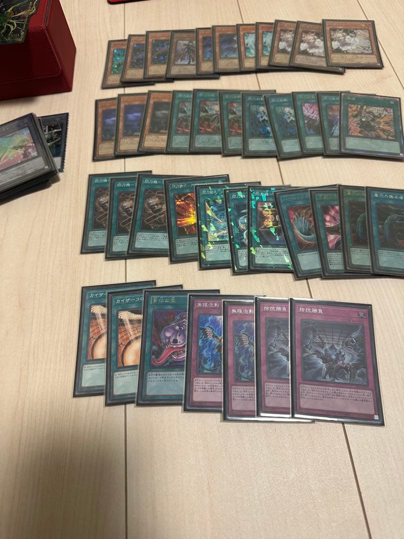 アリス　遊戯王　7デッキ+サイド用カード　ケースごとまとめ売り