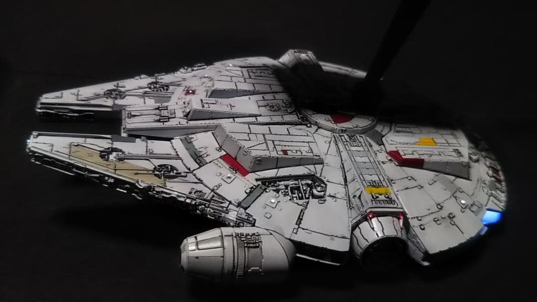 ミレニアムファルコン 電飾改修 完成品 1/350 管A4 帝国の逆襲