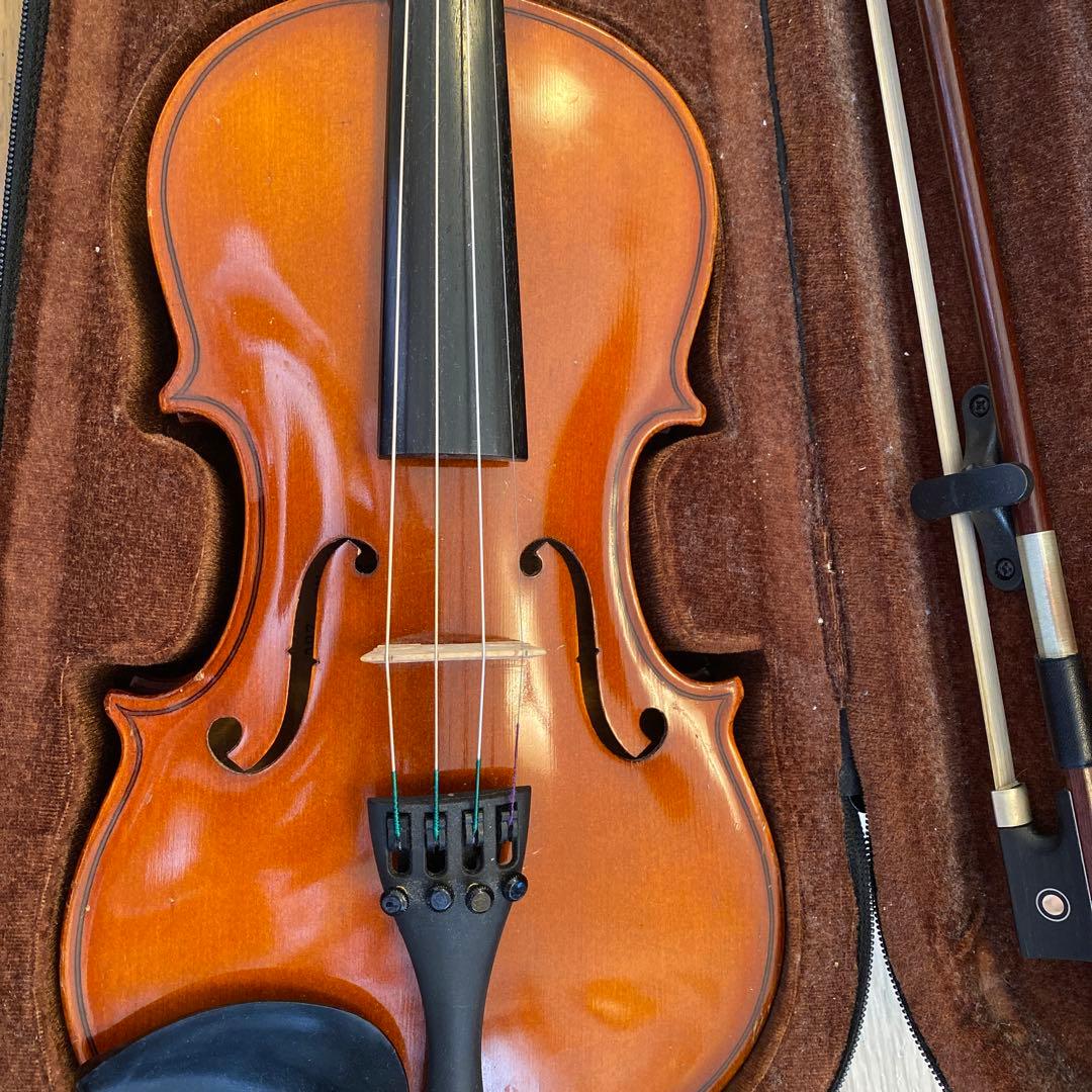SUZUKI バイオリン No.280 1/2 1971年 肩当てケース付き