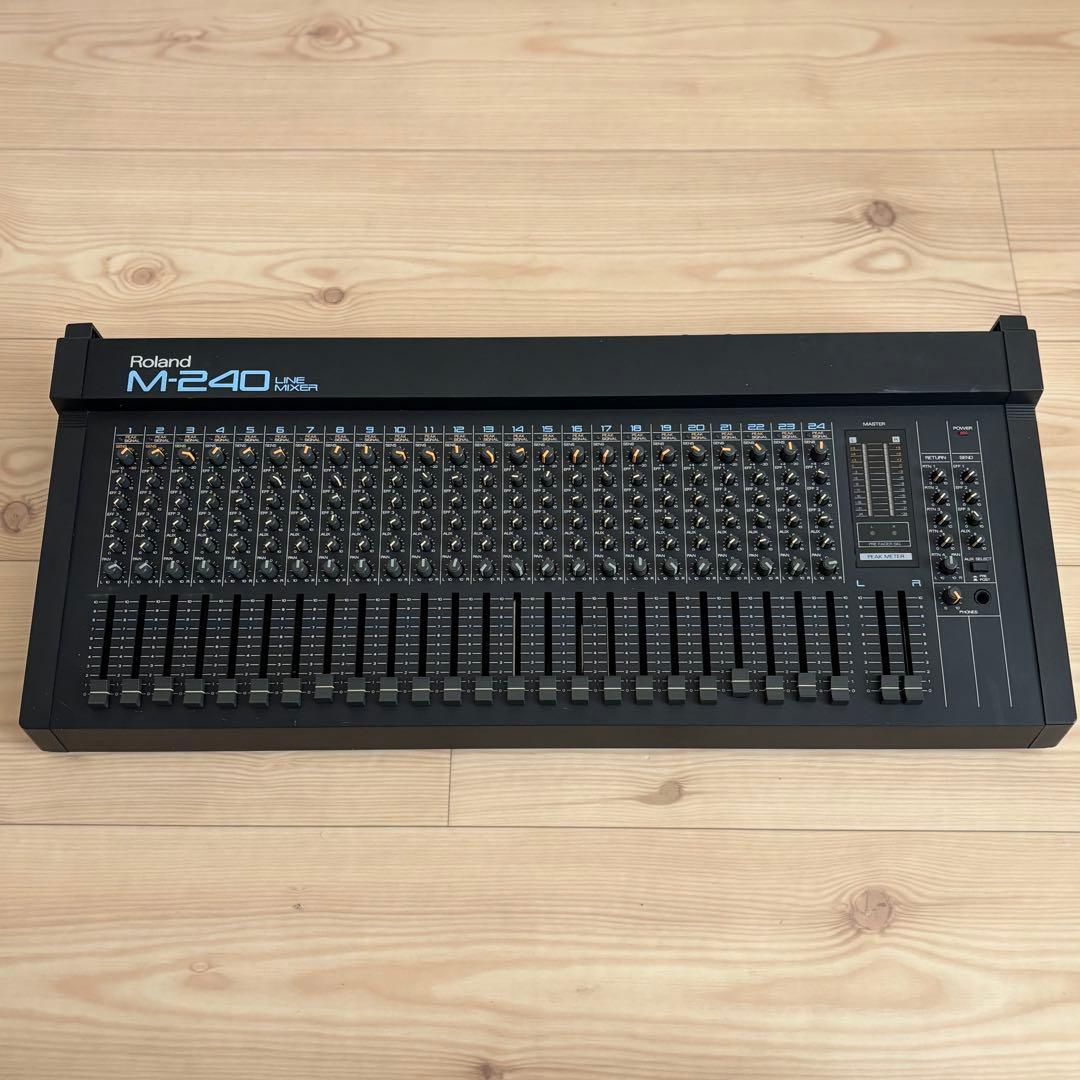 希少　ROLAND M-240 LINE MIXER ローランド　ミキサー