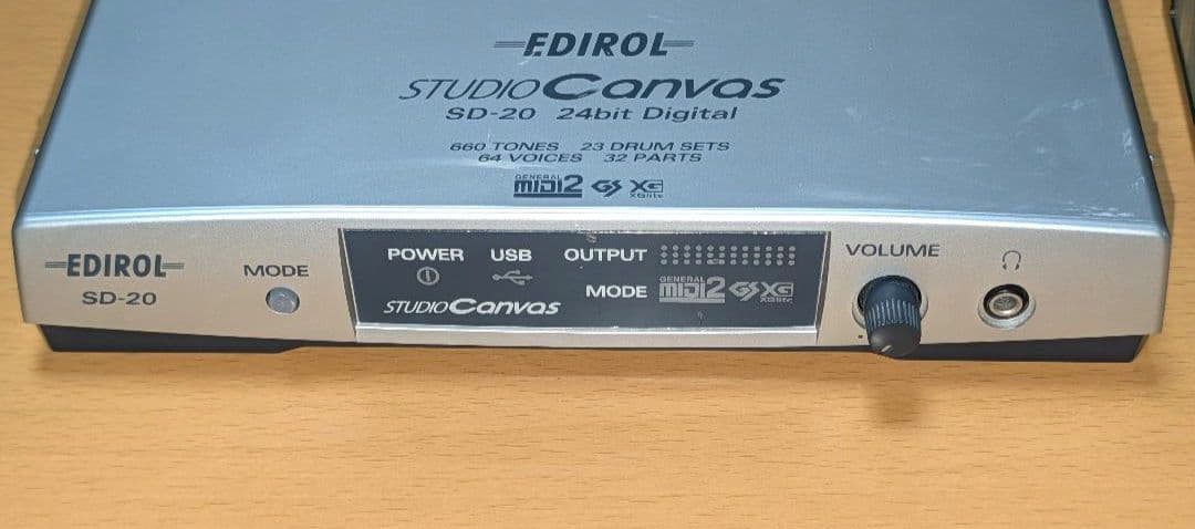 DTM・DAW Roland EDIROL SD-20