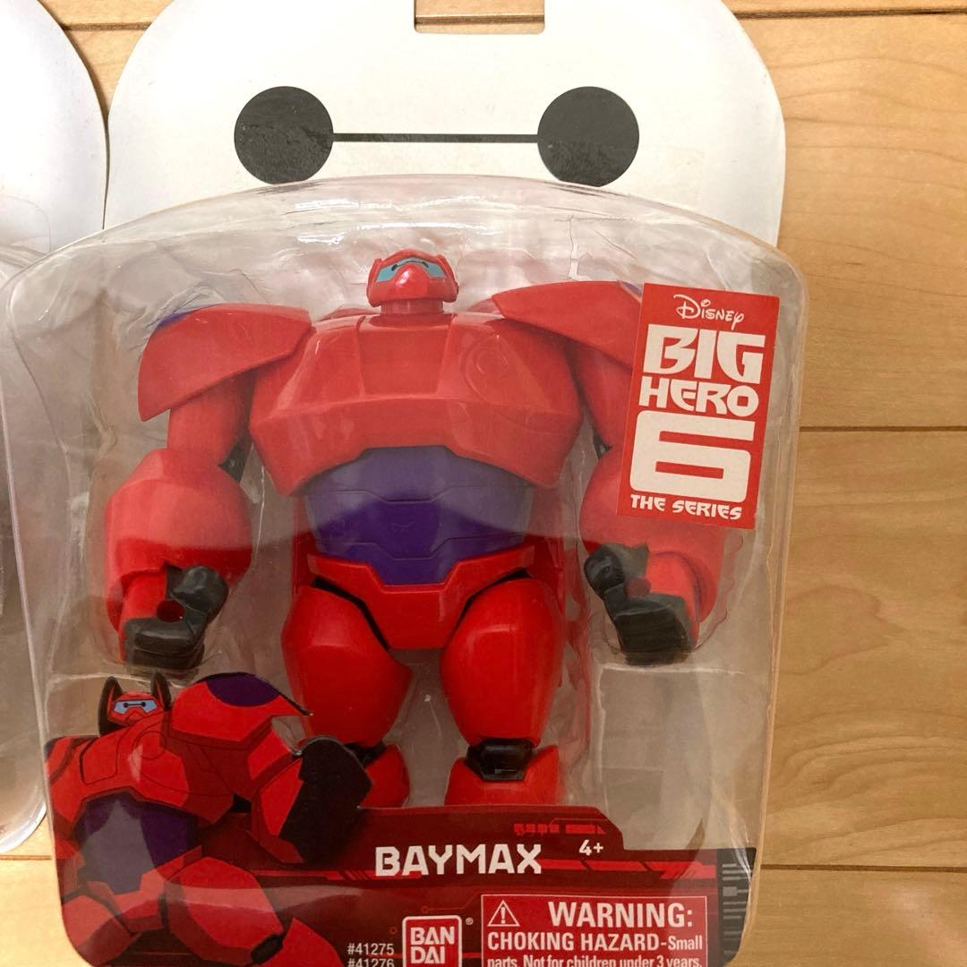 新品未開封 ベイマックスアクションフィギュア2体セット DISNEY