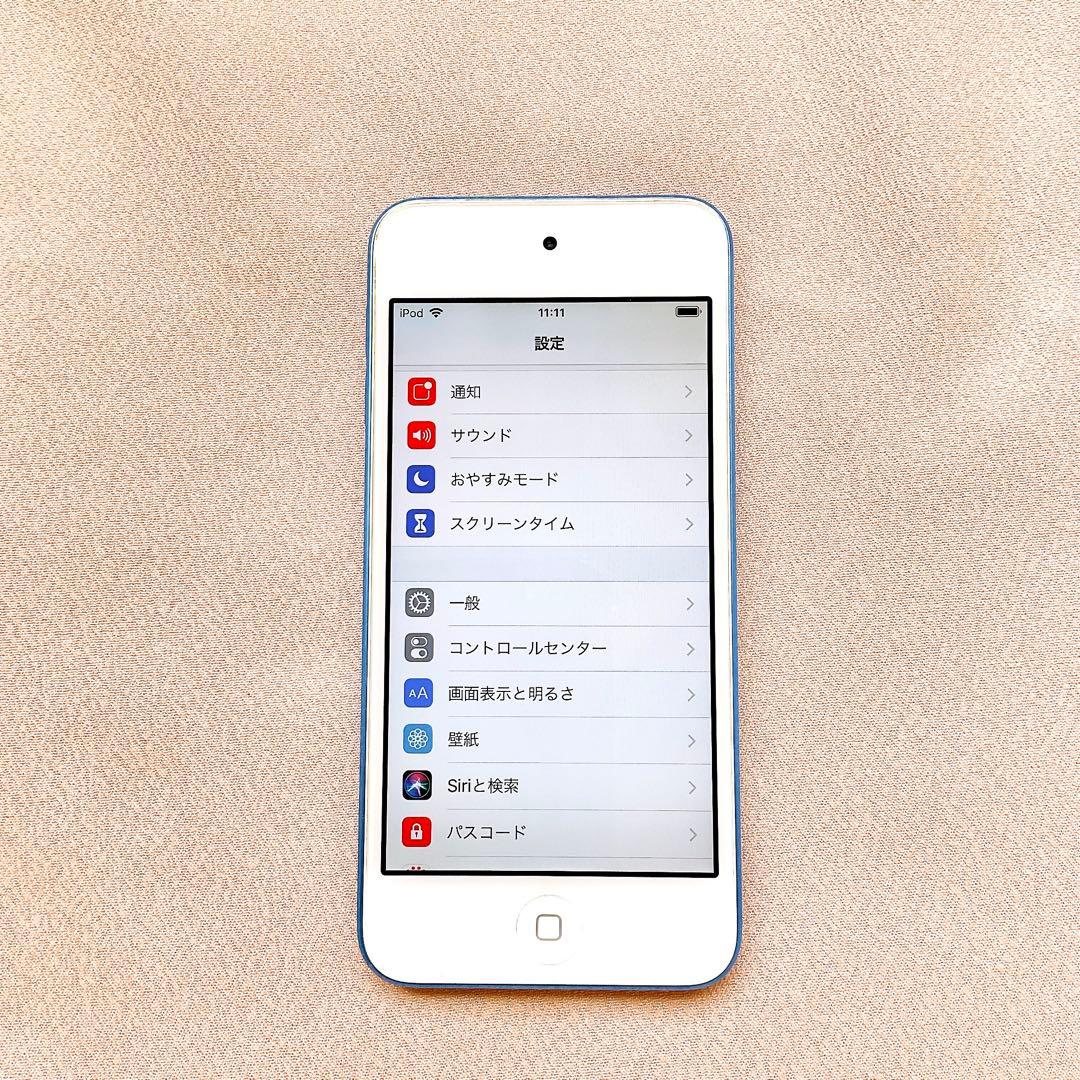 ブルー iPod touch 第6世代 128GB アイポッドApple本体 U