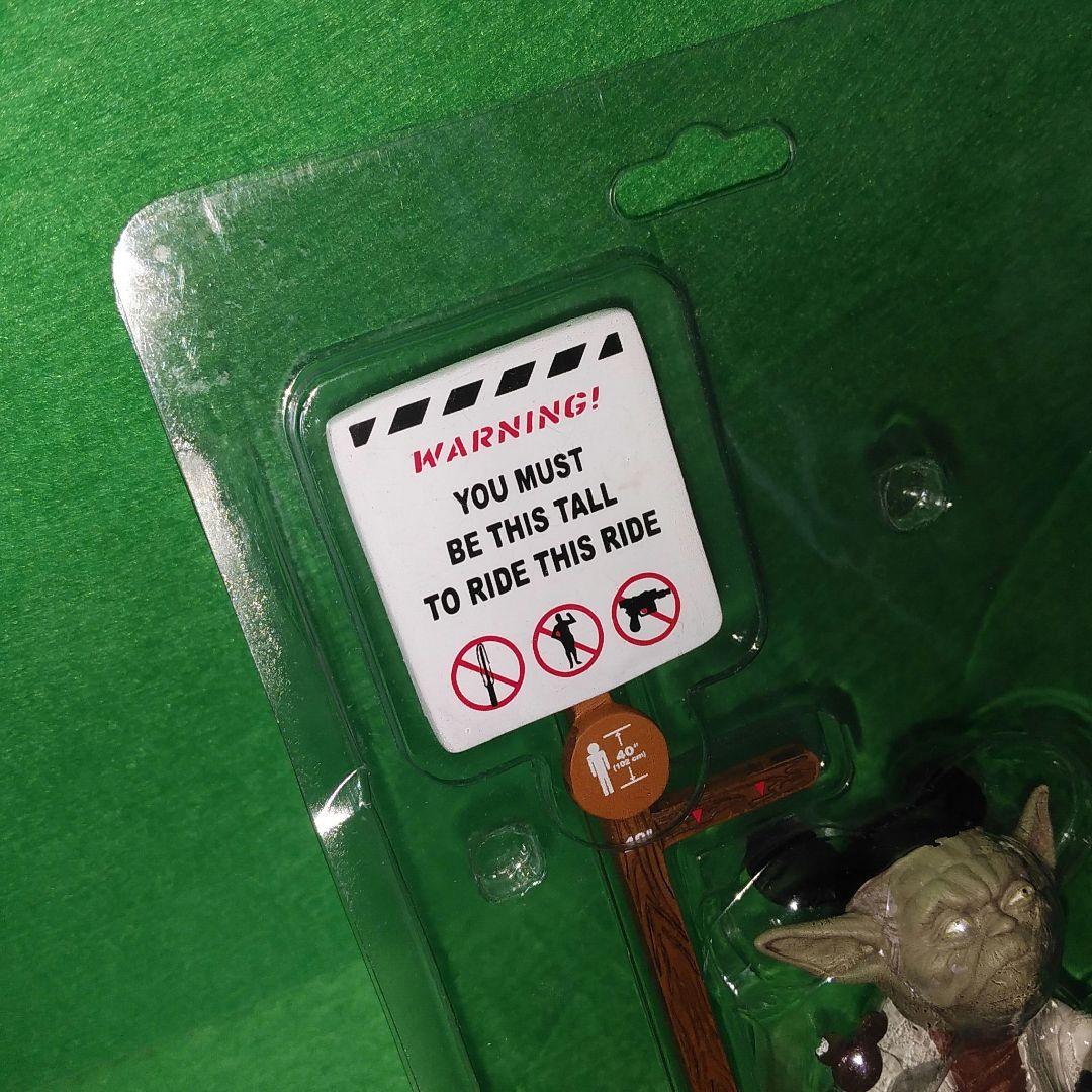 スターウォーズ　スターツアーズ　ヨーダ　フィギュア　ミッキー　アトラクション