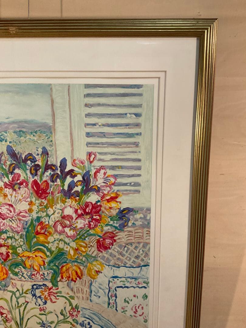 レスリーセイヤー「アイリスパレット」シルクスクリーン　直筆サイン・エディション有