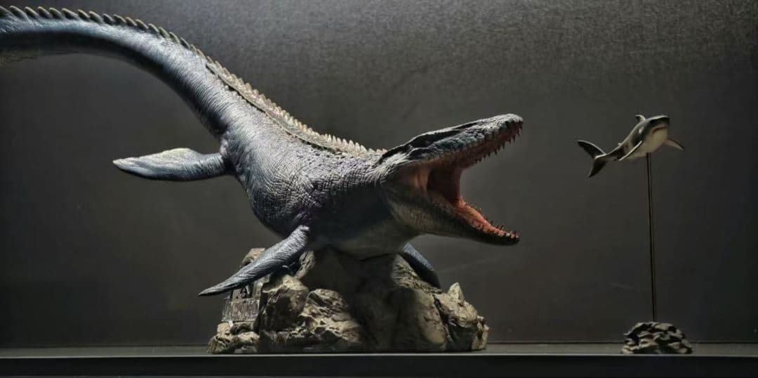 W-DRAGON Mosasaurus モササウルス 1/35 スタチュー