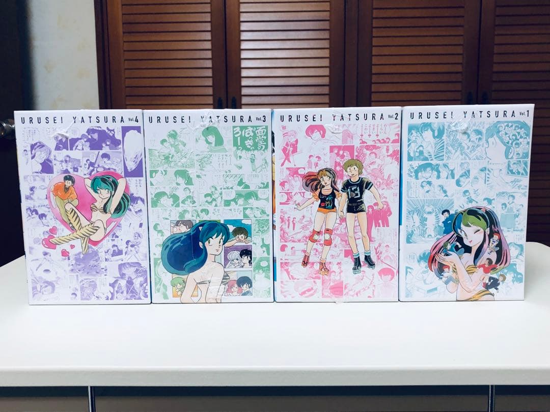 【未開封】 うる星やつら 復刻BOX Vol.1〜4 コミック 全34巻セット