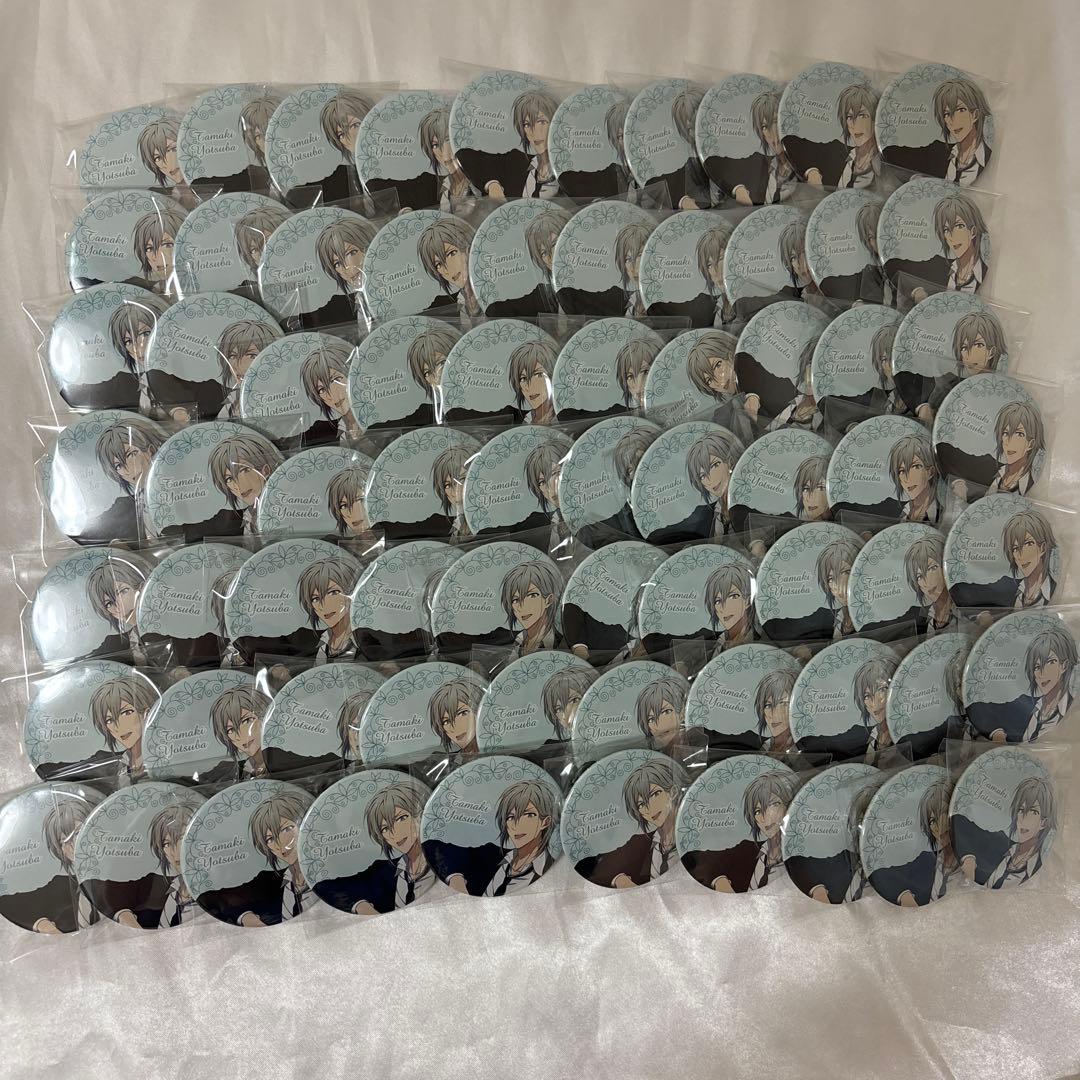 IDOLiSH7 アイナナ 四葉環 黒スーツ 全サ 缶バッジ