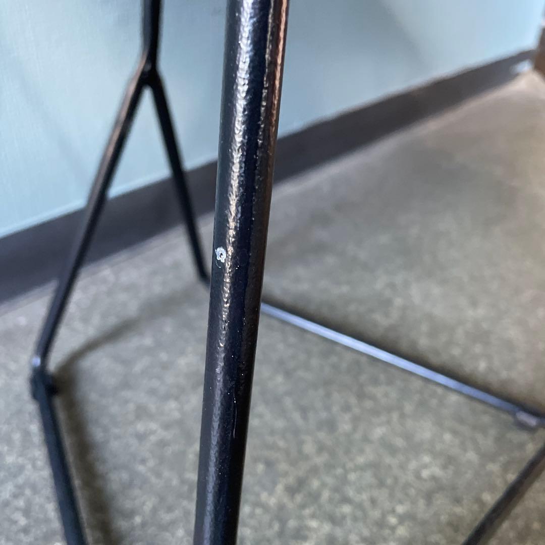 宮武製作所　MASARAスツール　1脚　鉄脚　本革