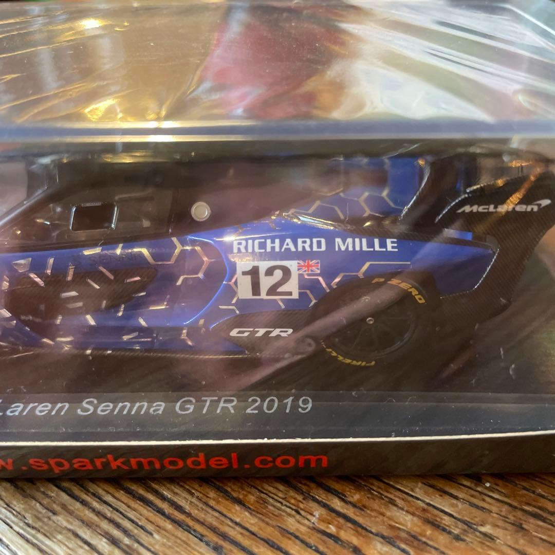 絶版新品未開封未使用品 1/43 スパーク　マクラーレン　セナ　GTR 2019