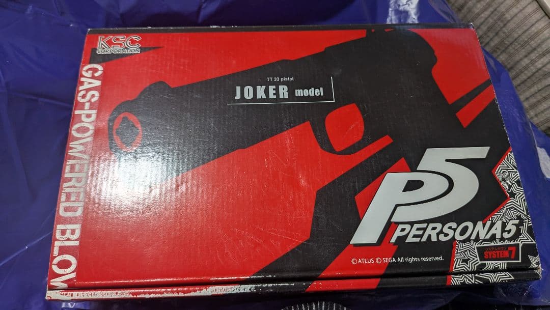 KSC Persona 5 Joker Model ガスガン （未使用）