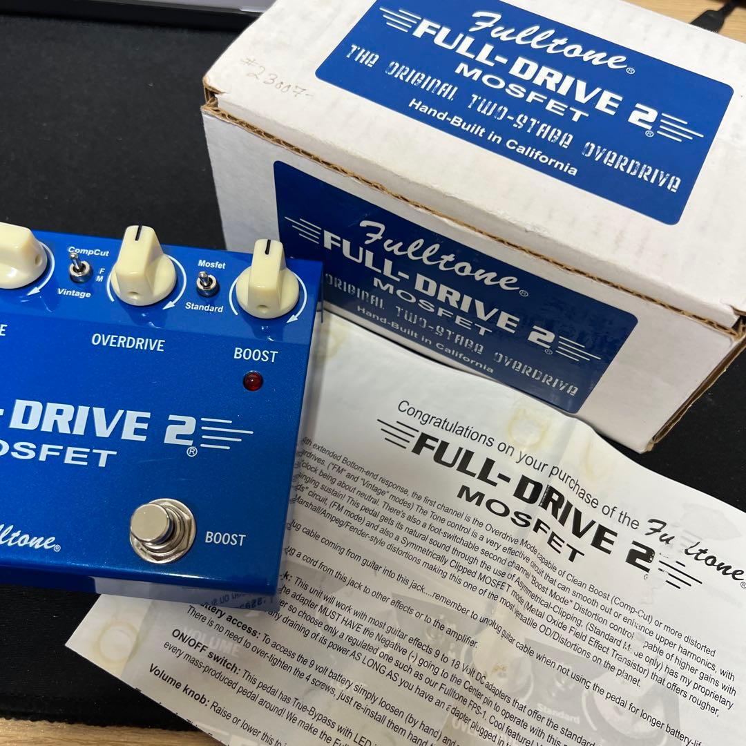 【美品】Fulltone FULL-DRIVE 2 MOSFET FD2