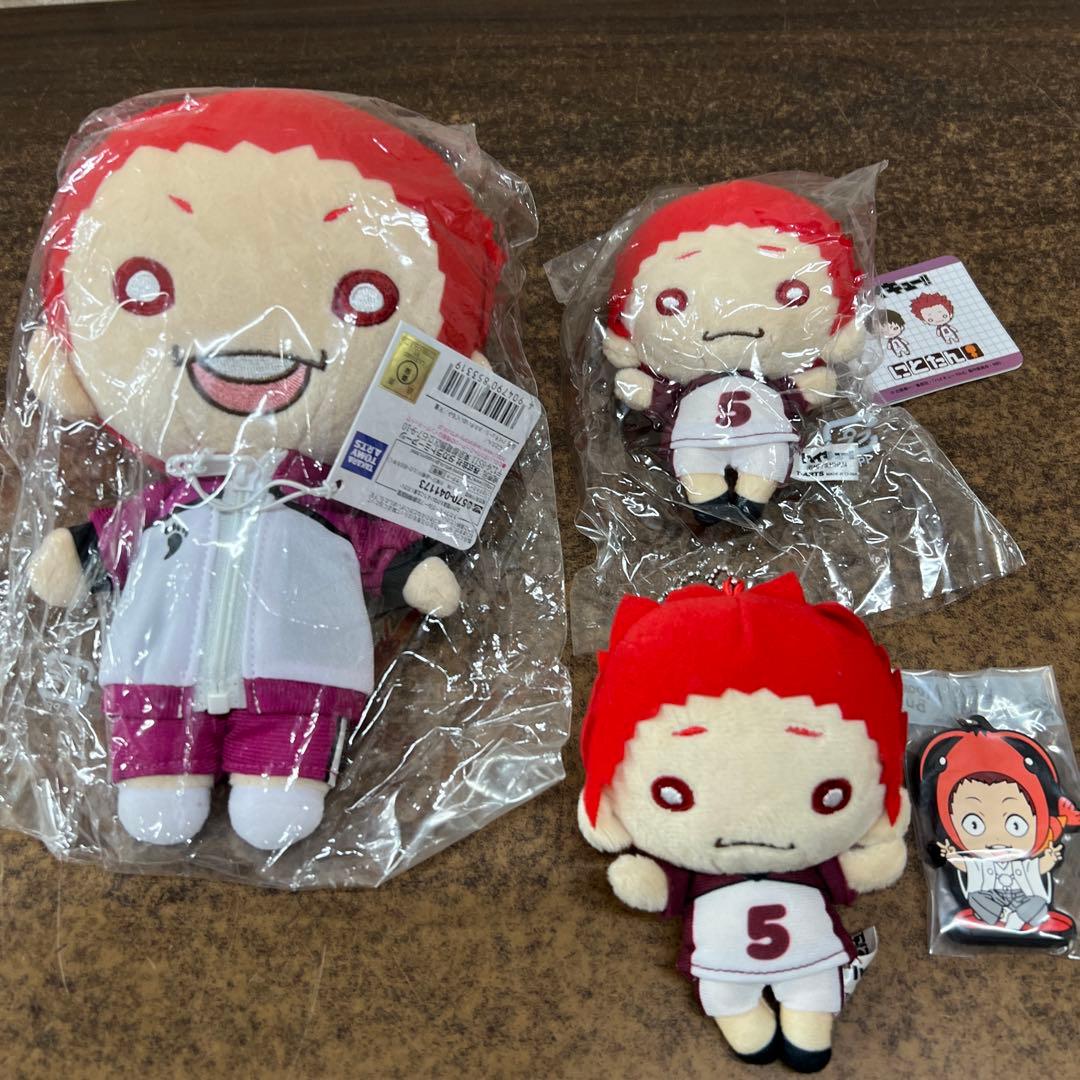 【未使用品】 ハイキュー！！ 天童覚 にとたん ぬいぐるみ ストラップ まとめて