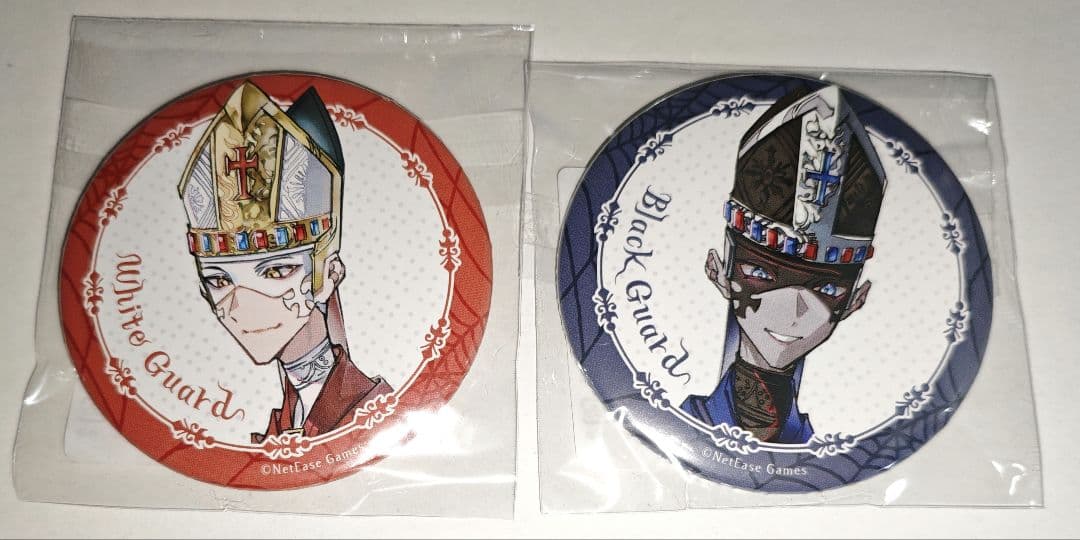 IdentityⅤ 第五人格 白黒無常 缶バッジ セット スイパラ ハロウィン