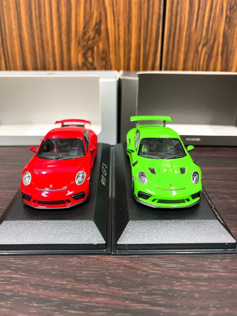 911 GT3 & GT3RS ミニカー 2台セット レア限定品