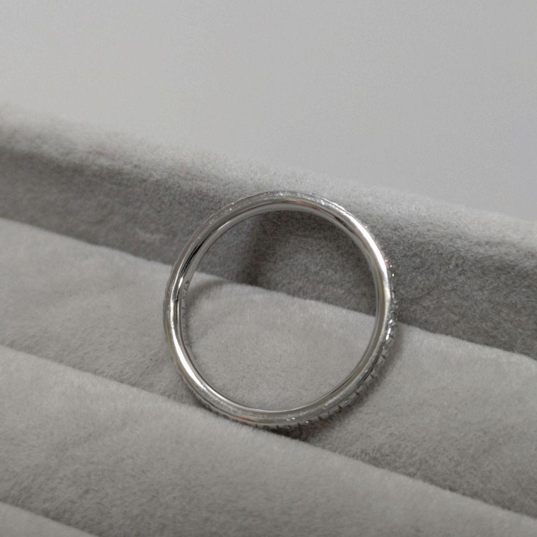 オレフィーチェ PT950 4号 フルエタニティリング