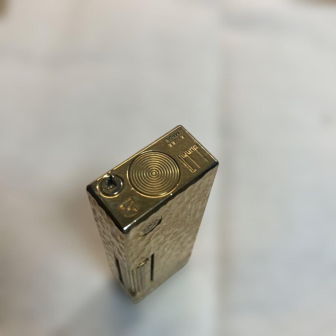 ダンヒルガスライターゴールド