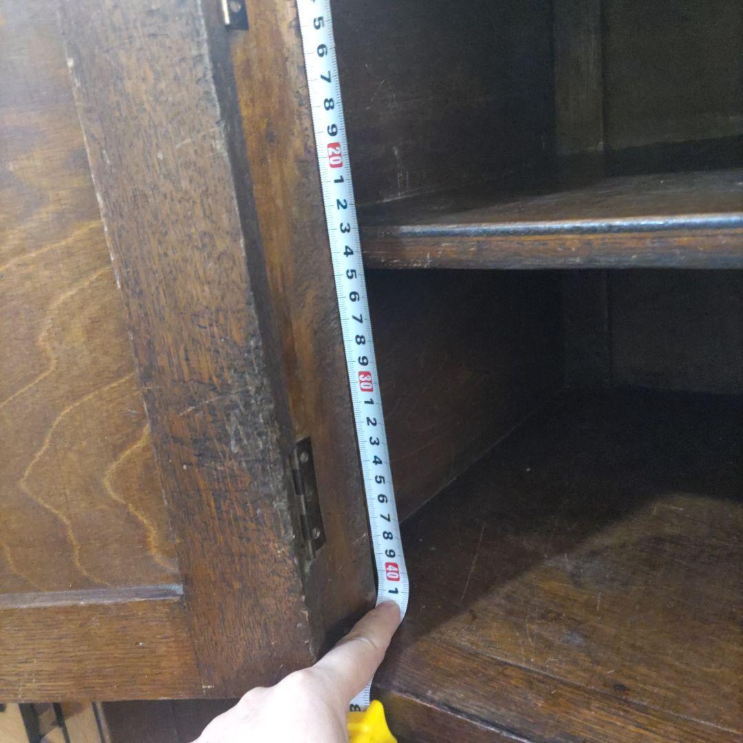 もこもこさん　アンティークの木製ボート 収納 ラック キャビネット