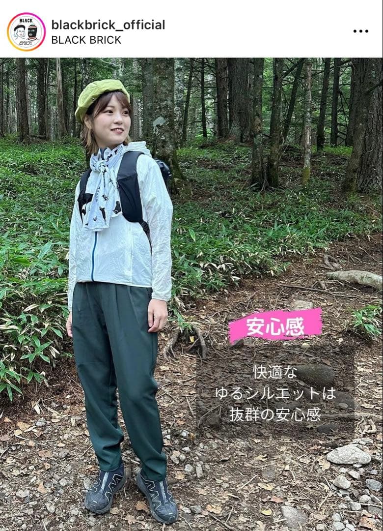 し*★様 【人気】BLACK BRICK★ 登山パンツ