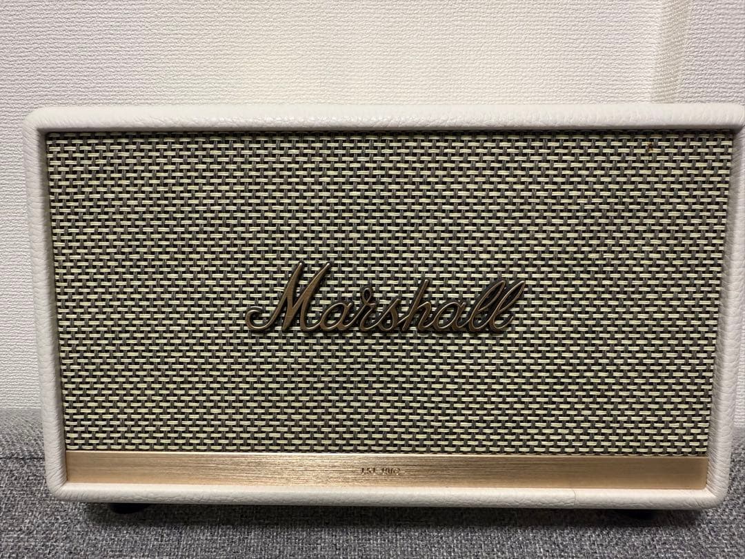 【ジャンク品】Marshall Acton II ワイヤレススピーカー　クリーム