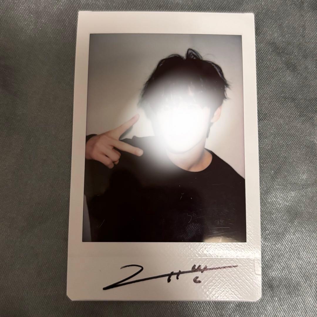 ZB1 ギュビン 直筆サイン入り チェキ ポラロイド