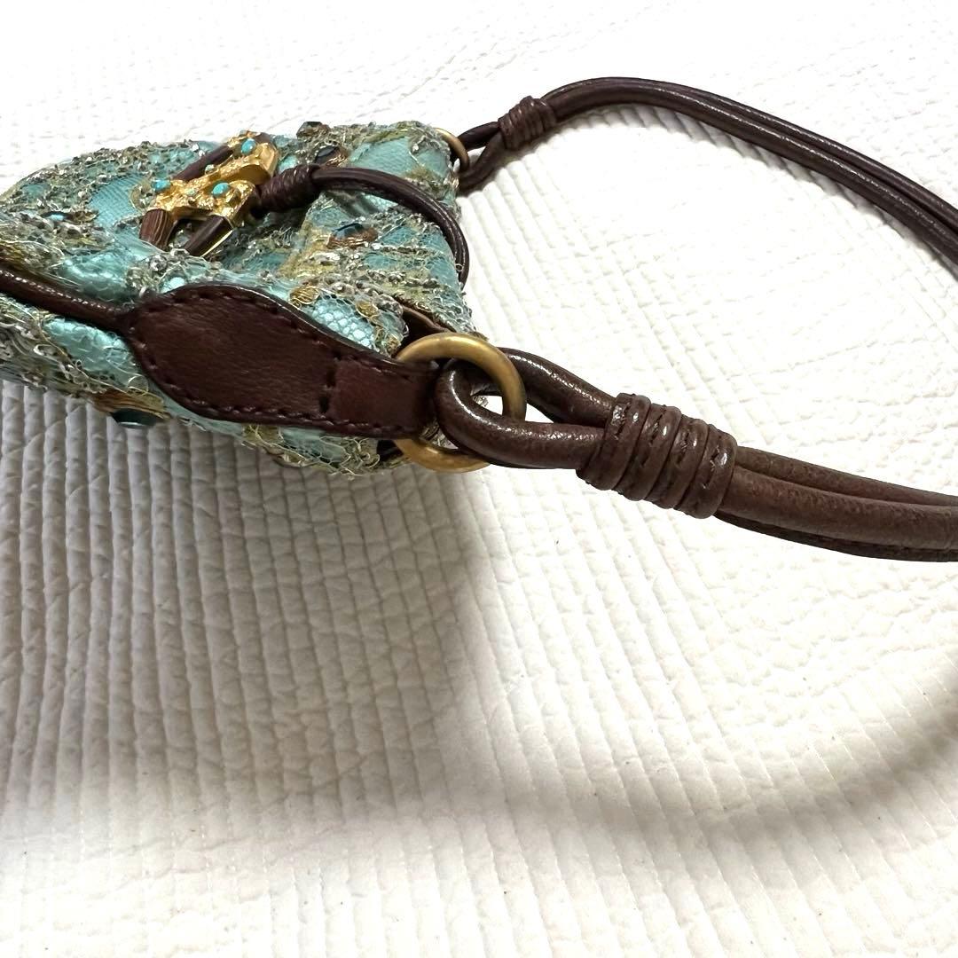 VALENTINO ビジューバッグ　ショルダーバッグ　パーティーバッグ　レース