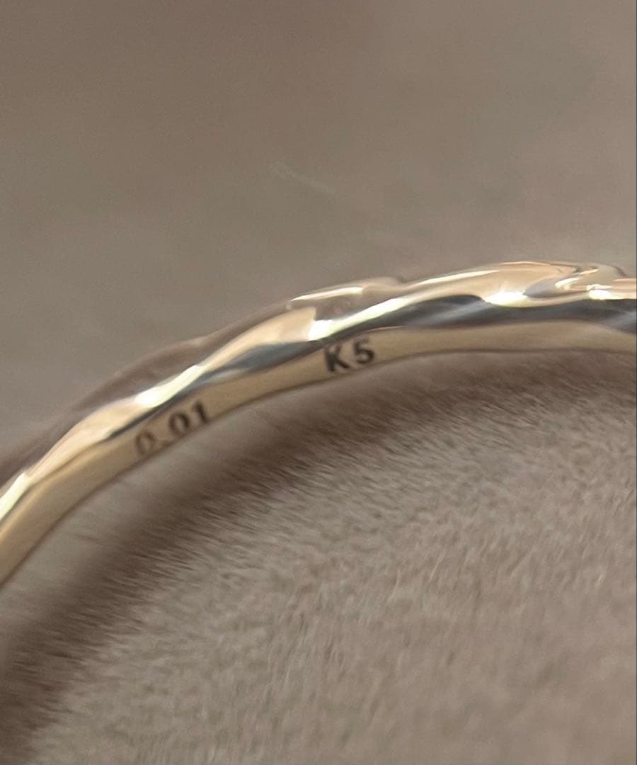 ノジェスK5 タンザナイト ダイヤ リング