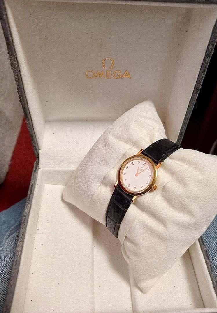 OMEGA De Ville オメガ デヴィル 白文字盤 レディースアンティーク