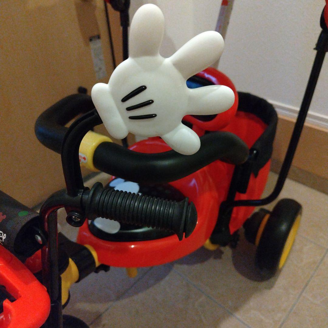 ides カーゴサンシェード ミッキーマウス 三輪車
