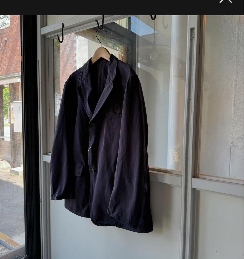 comoli 24AW 製品染ジャケット BLACK サイズ1 新品未使用