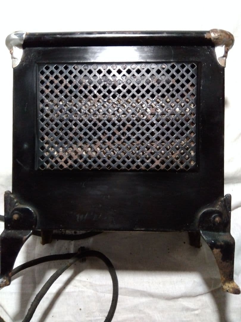 ♪昔の古い芝浦電気ストーブ　ジャンク　置物