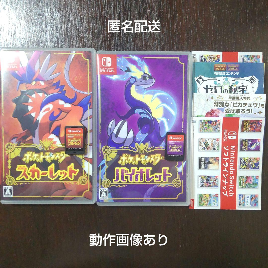 ポケットモンスタースカーレット　バイオレット
