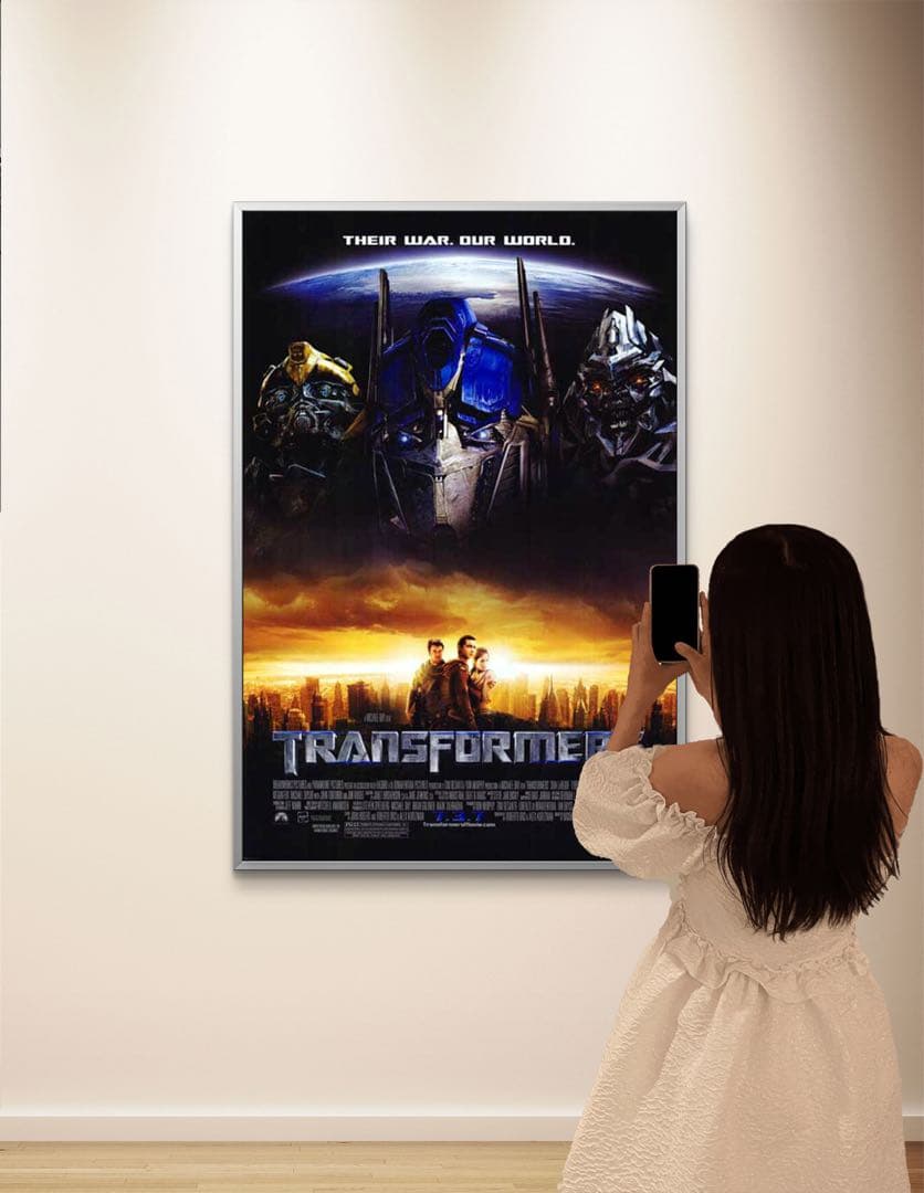 *枚数限定*映画館用両面印刷ポスターUS版:トランスフォーマー 2007年公開