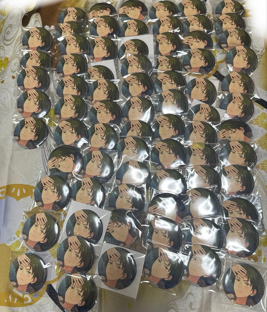 あんスタ　フィーチャー　缶バッジ　casual 蓮巳敬人　76個セット